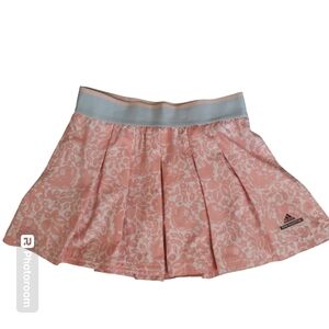 Adidas Stella McCartney Athletic Skirt w/Built-in Shorts Pink/Grey Size M EUC